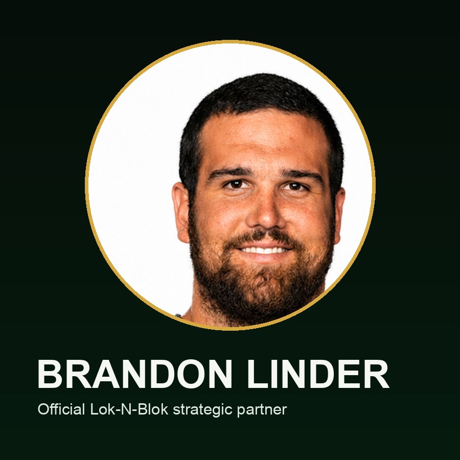 Brandon Linder, Lok-N-Blok strategic partner
